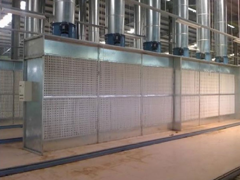 Buồng sơn xử lý khô