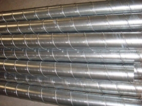 ống xoắn mạ kẽm